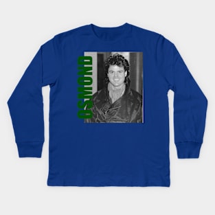 Donny Osmond - New Retro Aesthetic Fan Art Kids Long Sleeve T-Shirt